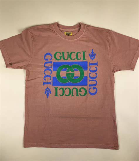 gucci t shirt real and fake|bootleg gucci shirt chinatown market.